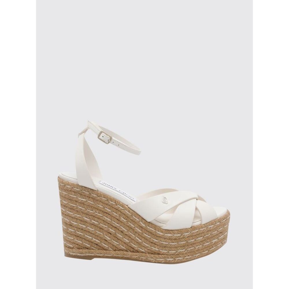 Jimmy Choo Wedge Shoes Woman White